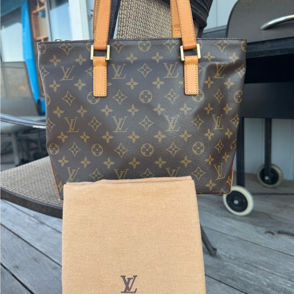 Louis Vuitton Brown Monogram Interior